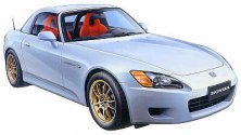 Tamiya Honda S2000 1/24 Version 1198 Hard Top Tamiya Honda S2000 1/24 Version 1198 Hard Top