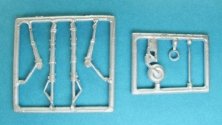 1/72 Focke Wulf Fw 190A-8 Landing Gear (for Airfix kits)