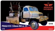 1/72 PRAGA V3S 130mm RM vz. 51 (resin kit)
