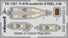 1/48 P-47N seatbelts STEEL