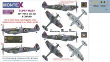 Masques peinture Spitfire Mk.XVI 1/48 + d�cals Montex