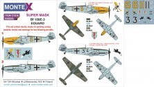 Montex 1/48 Bf-109E-3 Masques canopy + d�cals Eduard
