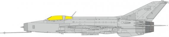 Mask 1/48 MiG-21F-13 TFace for Eduard