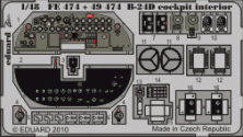 1/48 B-24D cockpit interior S.A. (REV/MONO)