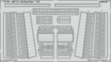 Eduard Set 1/72 Landeklappen TBF-1C f�r Hobby Boss