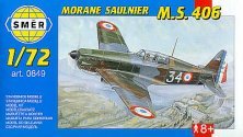 Smer 1/72 Morane-Saulnier MS.406C1