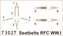 1/72 Seatbelts RFC WWI SUPER FABRIC