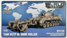 1/72 for Tamiya VCTP with Mine Roller .resin kit