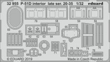 1/32 SET P-51D interior late ser. 20-35