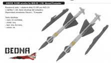 BRASSIN 1/48 R-23R missiles for MiG-23