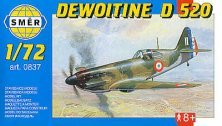 Smer 1/72 Dewoitine D.520 Modello Aereo