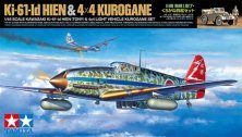 1/48 Kawasaki Ki-61-Id Hien & 4x4 Light Vehicle Kurogane Set