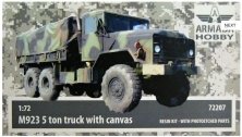 1/72 M923 5ton truck with canvas (resin kit w/ PE)