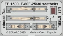 1/48 F-86F-25/30 seatbelts STEEL for Airfix