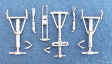 1/72 Fahrwerk Metall Constellation Airfix Heller 1/72 Fahrwerk Metall Constellation Airfix Heller