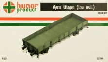 1/72 Open Wagon  low wall