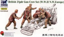 1/35 British 25pdr Gun Crew Set (Europe)
