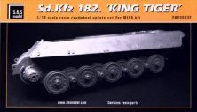 1/35 Sd.Kfz 182. King Tiger roadwheel set
