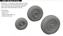 Brassin 1/72 F-35B wheels for Tamiya