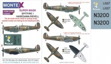 1/32 Spitfire Mk.I, canopy mask, insignia masks, decals