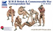 1/35 WWII British & Commonwealth War Correspondent Set