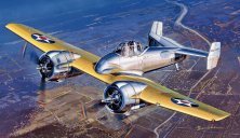 1/48 Grumman XF5F-1 Skyrocket, 1940s Experimental twin-engine