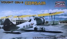 1/72 Vought O3U-3 Corsair US NAVY wheel version