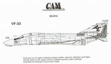 Cam Decals 1/32 F-4J Phantom VF-33 Tarsiers USS America