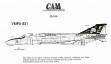 Abziehbilder F-4N Phantom VMFA-531 Grey Ghosts 1/32