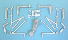 SAC Trains d'atterrissage m�tal F3F-3 Gulfhawk 1/32