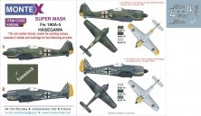 1/48 Focke-Wulf Fw-190A-5 canopy mask, insignia masks, decals