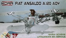1/72 Fiat Ansaldo A.120 ADY Lithuanian Ski Service