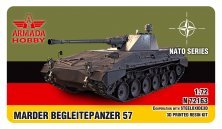 Armada Hobby Marder Begleitepanzer 57 Resin Kit 1/72