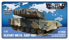 Armada Hobby Olifant MK1B SADF MBT Resin Kit 1/72