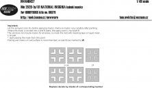 1/48 Messerschmitt Me-262 B-1a/U1 National Insignia kabuki masks