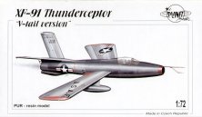 Planet 1/72 Republic XF-91 Thunderceptor V-tail