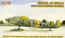 1/72 Siebel Si-204A-1 on skis