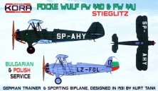 1/72 Focke Wulf Fw-44 Bulgarian and Polish Service