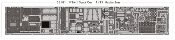 1/35 M3A-1 Scout Car (HOBBYB)