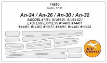 1/144 Antonov An-24 / An-26 / An-30 / An-32 anti-ice system mask