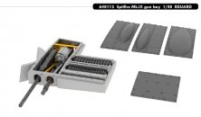 1/48 Spitfire Mk.IX gun bay (EDU)