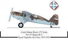 1/72 Ikarus IK-2 2nd Prototype/1st series version