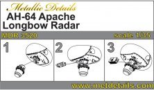 1/35 Hughes AH-64A Apache LongBow Radar