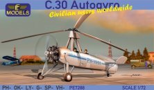LF Model C.30 Autogire Civil 1/72 - 6 versions