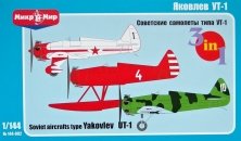 1/144 Yakovlev UT-1 Soviet Aircraft (3-in-1)