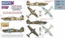 1/48 Hawker Hurricane Mk.IIB 1 canopy & insignia masks & decals