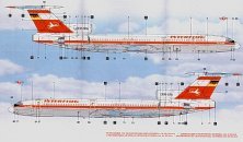 1/144 Tupolev Tu-154M Interflug