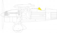 Mask 1/72 CR.32 for Italeri