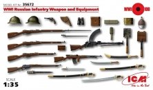 1/35 Russian Infantry Weapon and Equipment WWI