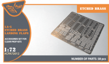 1/72 Lavochkin La-5 Pe landing flaps